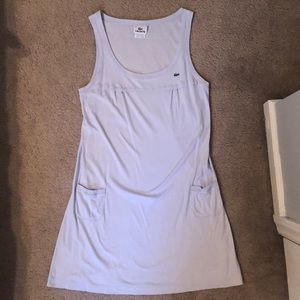 Lacoste Dress -size 40 (s) light blue